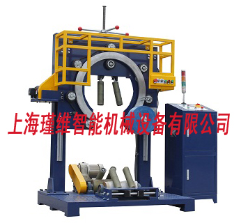 JW-GD350倒挂式钢带缠绕机
